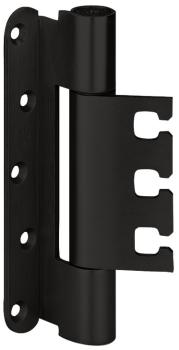 Objekttürband schwarz beschichtet VX 7939/160 für gefälzte Objekttüren bis 200 kg Simonswerk RAL9005 ohne Stiftsicherung